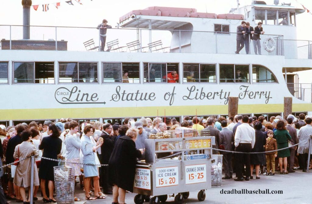 A ferry to see the Statue of Liberty